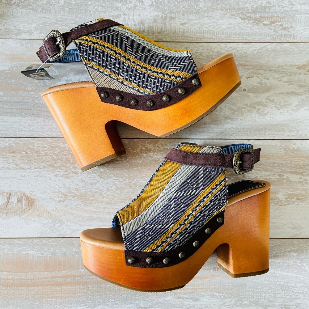 New Dingo Corona Platform boho Sandal shoes - Picture 3 of 9